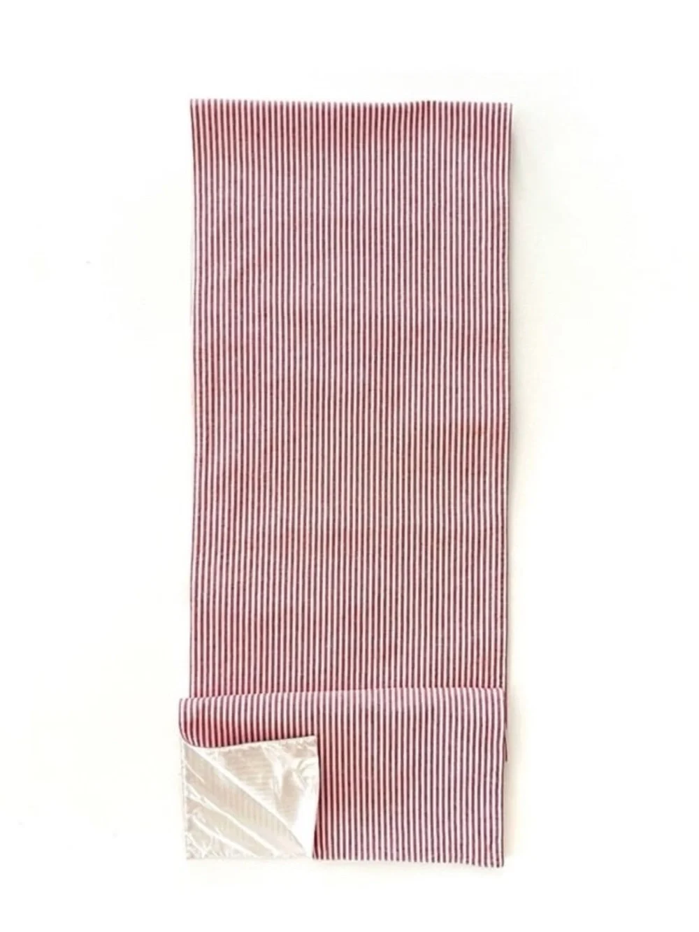 Pottery Barn Wheaton Striped Runner - Red